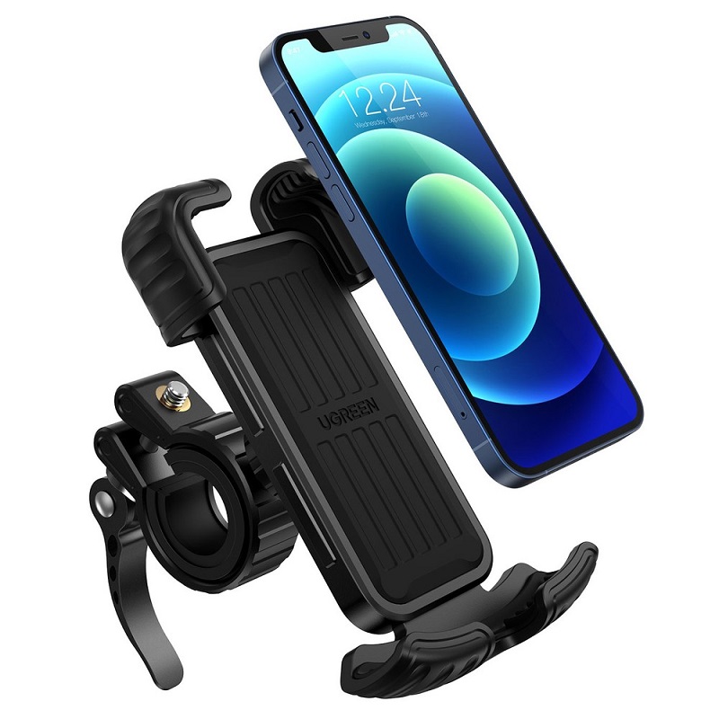 SOPORTE MOVIL 4,7"-6,8" PARA MANILLAR BICI/MOTO CON CLIP SEGURIDAD