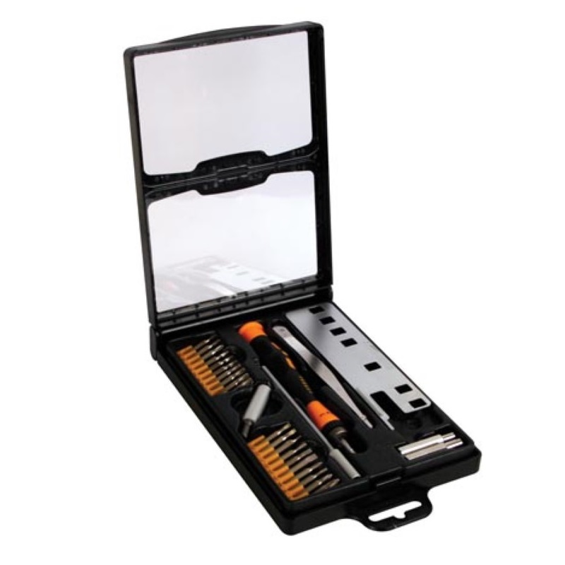 KIT DE HERRAMIENTAS 28 PIEZAS REPARACIÓN CONSOLAS