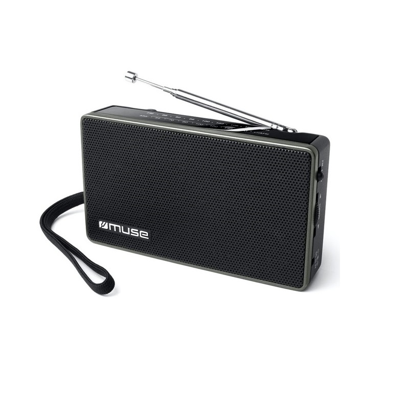RADIO ANALÓGICA PORTÁTIL FM/AM MUSE M-030R