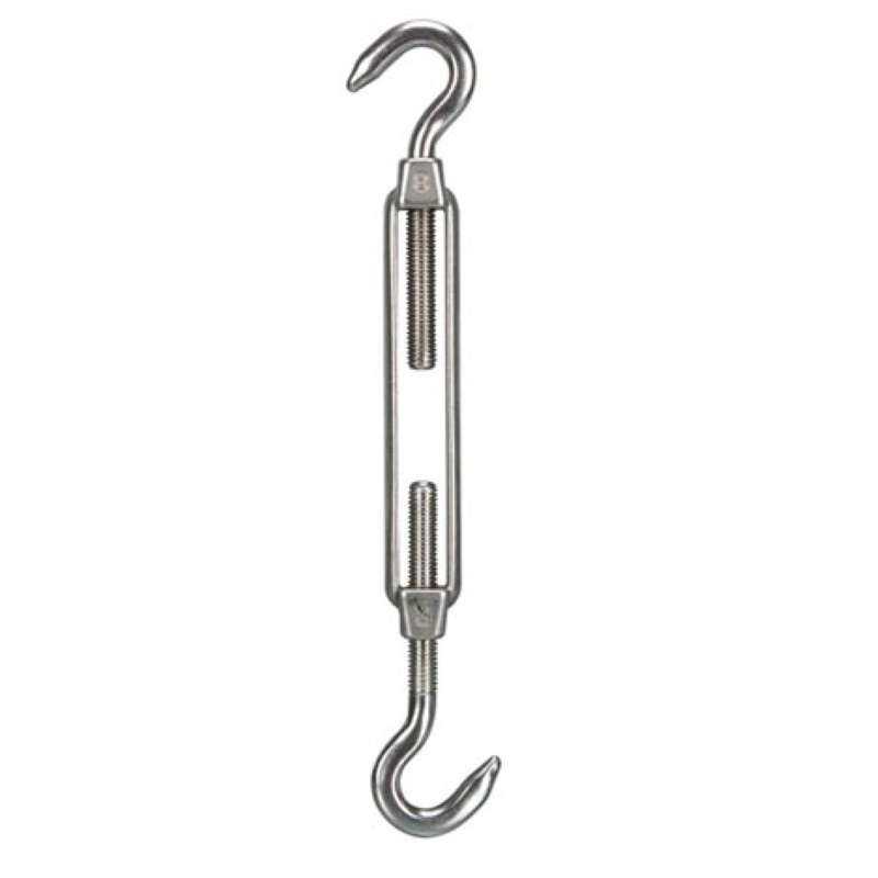 TENSOR ACERO INOXIDABLE PEREL 2 GANCHOS AJUSTABLE 190-270mm