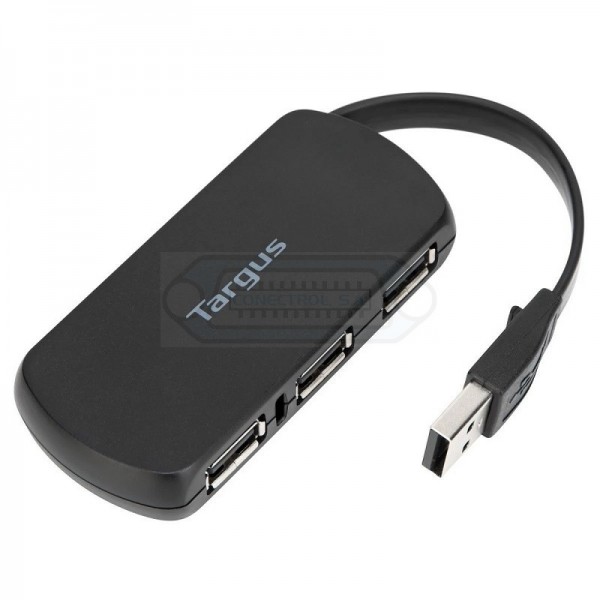 HUB USB 2.0 MINI TARGUS 4 PUERTOS