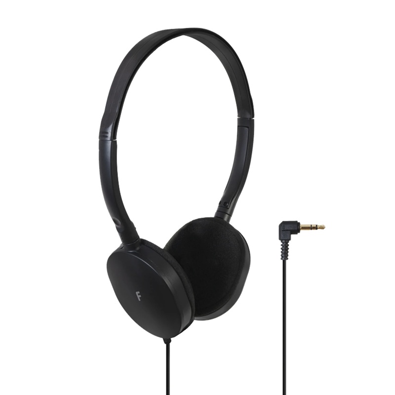 AURICULARES DIADEMA ON-EAR ESTÉREO FONESTAR CABLE 1.2m NEGRO
