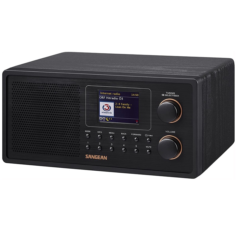 RADIO DIGITAL FM-RDS/INTERNET/DAB+ SANGEAN WFR-30 NEGRO