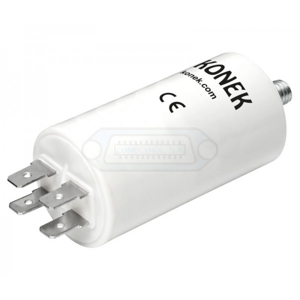 CONDENSADOR ARRANQUE MOTOR 100 uF 5% 450VCA