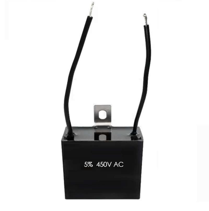 CONDENSADOR ARRANQUE MOTOR 4uF 450VCA CON CABLE
