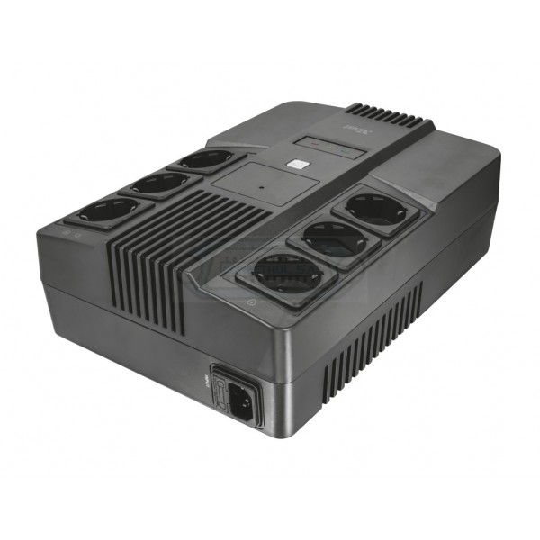 SAI 800VA (480W) TRUST MAXXON 6 SCHUKO