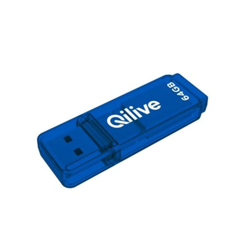 MEMORIA USB 3.2 Gen2 64GB QILIVE AZUL