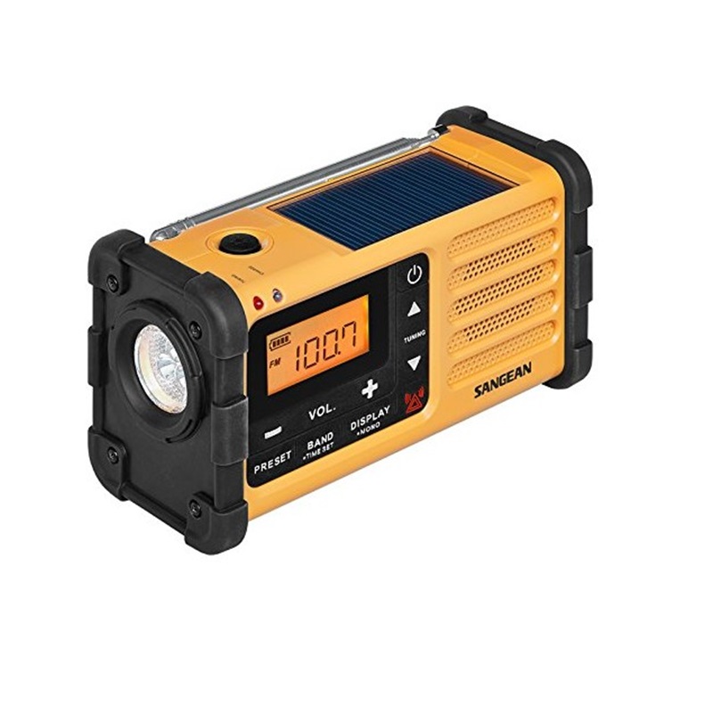 RADIO DIGITAL DE EMERGENCIA FM SANGEAN MMR-88 RECARGABLE