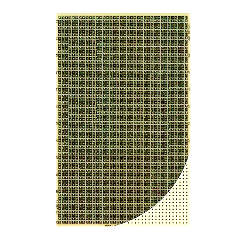 PLACA C.I. PERFORADA, TOPOS, 1 CARA, 100x160mm, EPOXI-FR4