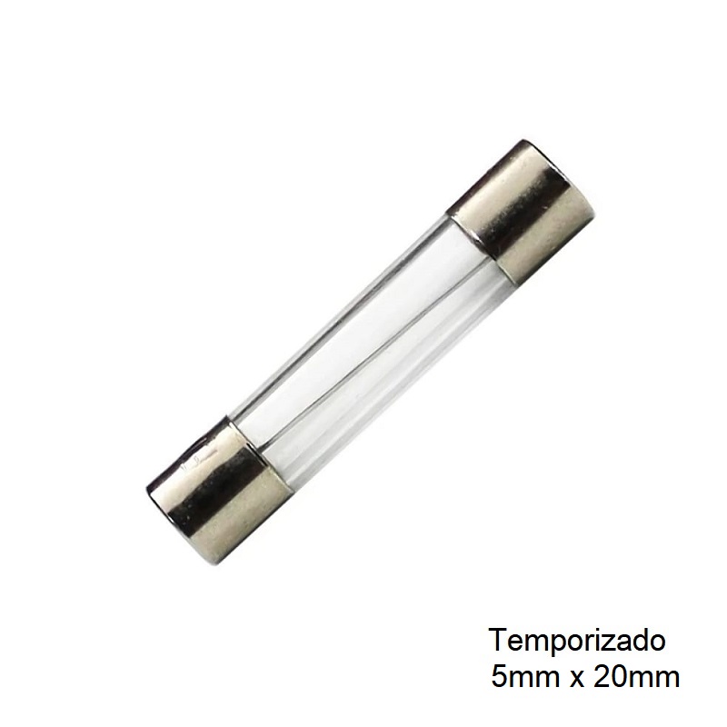 FUSIBLE CRISTAL Ø5 x 20mm LENTO 20A 250V HOMOLOGADO