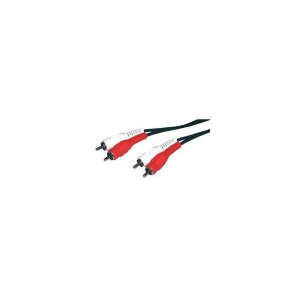 CABLE DE AUDIO 2 RCA MACHO-MACHO 10 MTS.