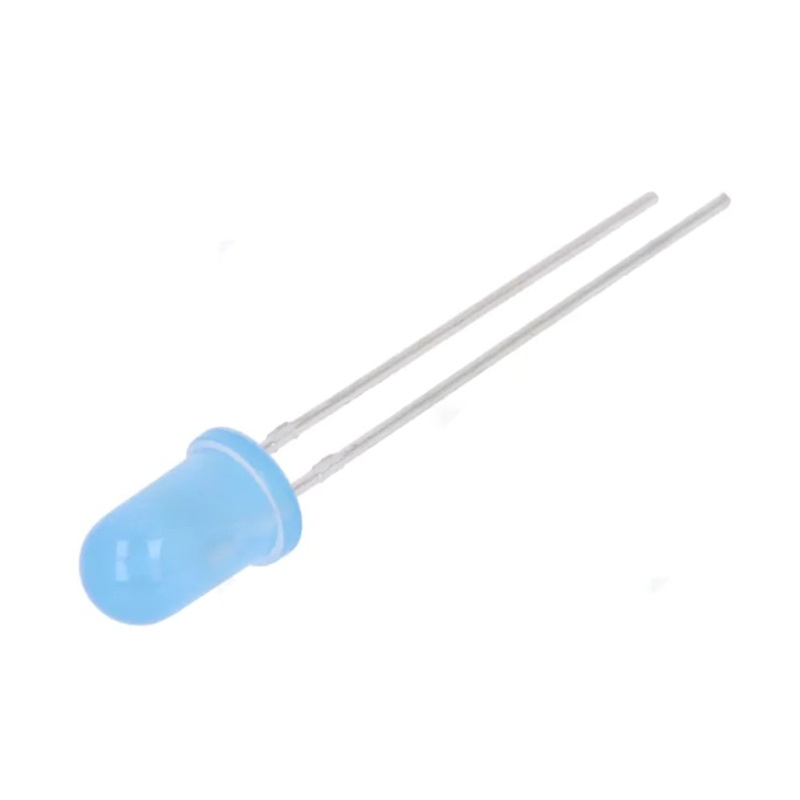 DIODO LED Ø5mm AZUL DIFUSO 2.6...3.6V 600mcd 60º