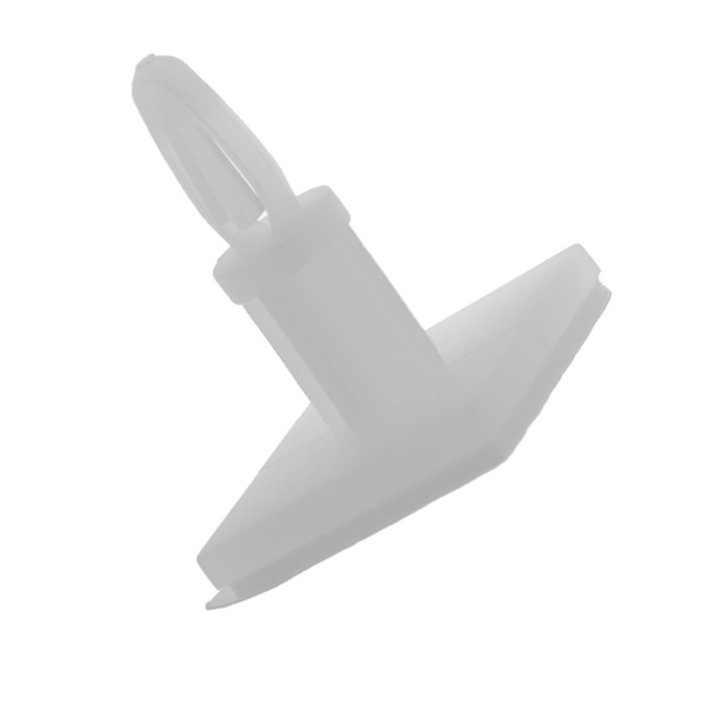 SEPARADOR PCB NYLON 12.7mm CLIP + ADHESIVO (17.8x17.8mm) NATURAL