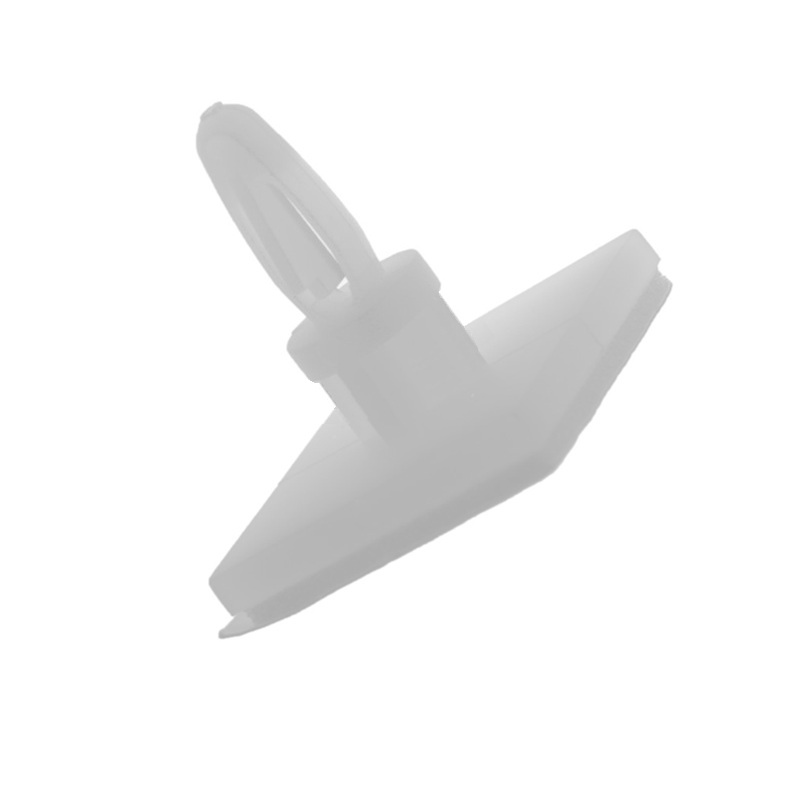 SEPARADOR PCB NYLON 9.5mm CLIP + ADHESIVO (17.8x17.8mm) NATURAL