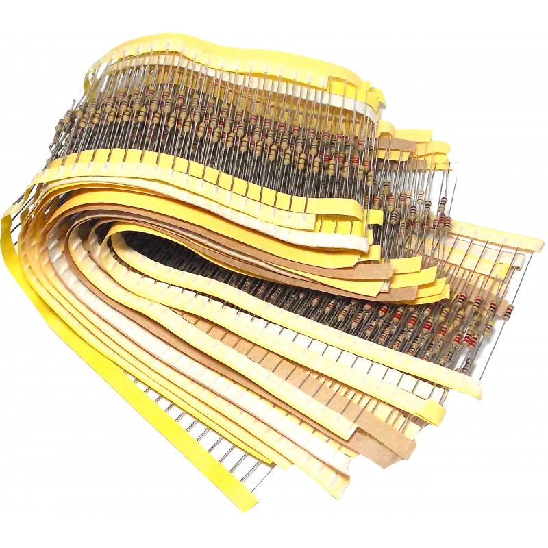 KIT LOTE 1050 RESISTENCIAS 1/4W CEBEK C-0699