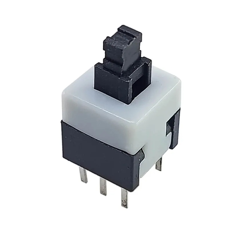 PULSADOR CONMUTADO 0.3A/30V DC 6P SIN ENCLAVAMIENTO PCB