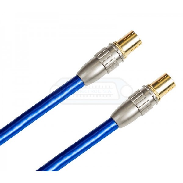 CABLE ANTENA TV 9.5MM. M-H LTE 5m