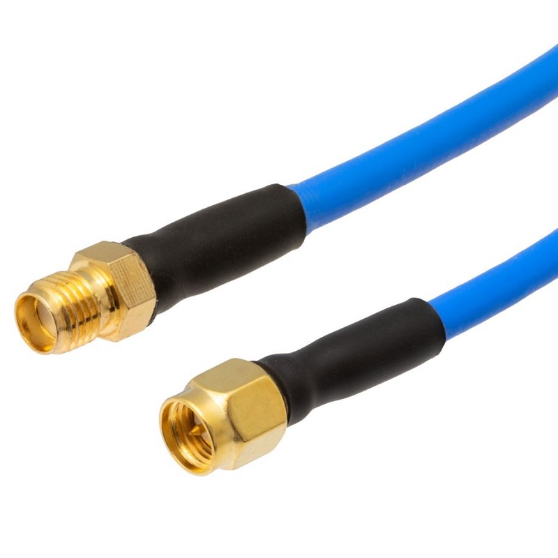 CABLE ANTENA SMA MACHO a SMA HEMBRA (BAJA PERDIDA) 1m