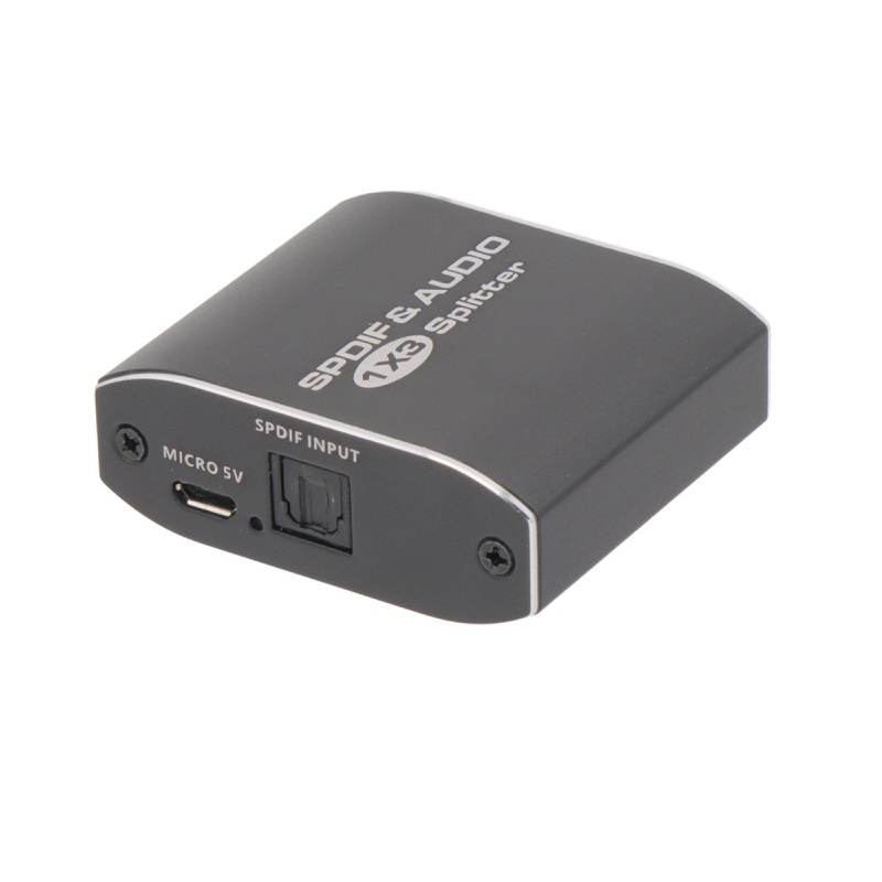 DISTRIBUIDOR AUDIO DIGITAL 1 ENTRADA - 3 SALIDAS SPDIF/ TOSLINK