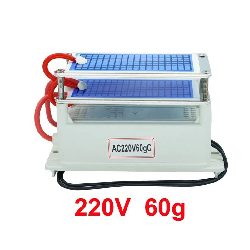 GENERADOR DE OZONO PORTÁTIL 60G/H AC 230V 2 PLACAS