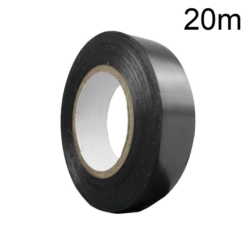 CINTA AISLANTE ADHESIVA 20mX19mm. NEGRA