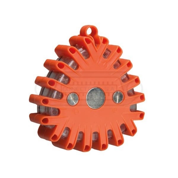 LUZ LED DE SEGURIDAD CON BASE INTERMITENTE